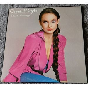 CRYSTAL GAYLE - Miss the Mississippi - LP Vinyl Record‎ VG JC 36203